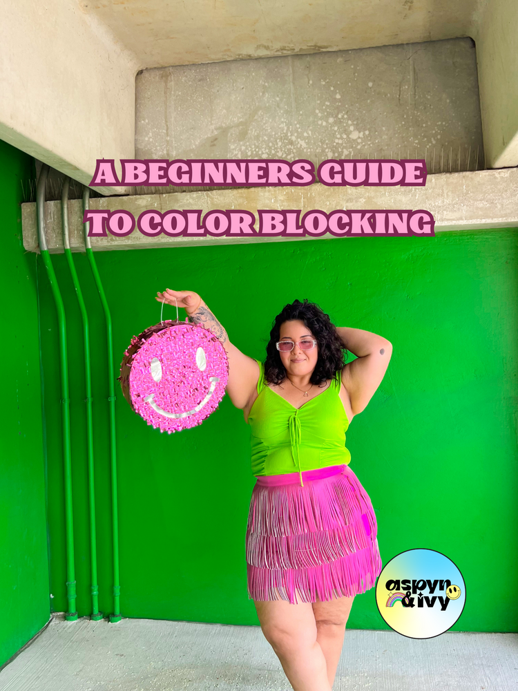 A beginners guide to COLOR BLOCKING