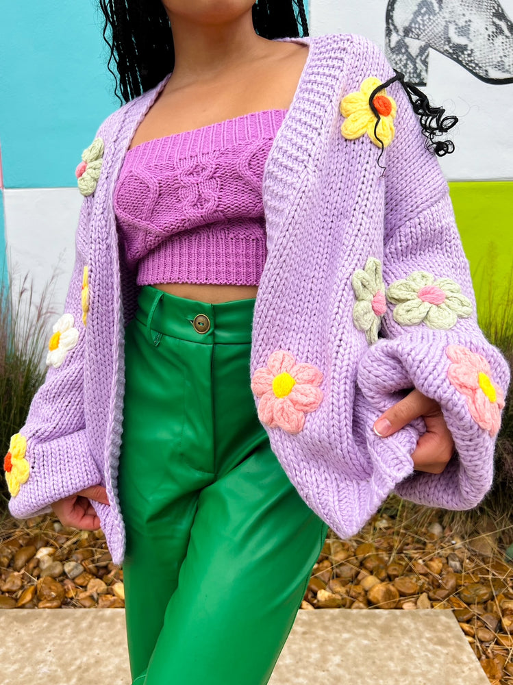 Rapunzel's Lavender Knit Sweater (S-3XL)