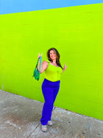 Theme Park Blue Corduroy Pants *Extended Sizes
