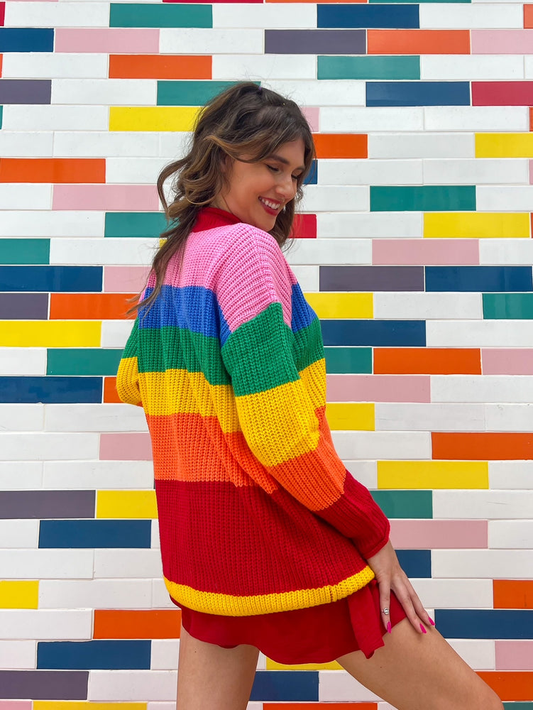 Crayon Box Rainbow Sweater *Extended Sizes