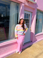 Ombre Rainbow Sweater *Extended sizes