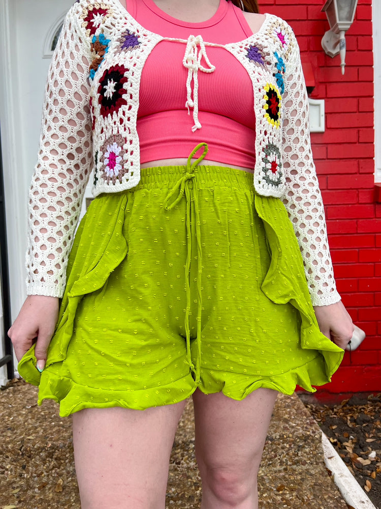 Bewitched Shorts in Green (S-3XL)