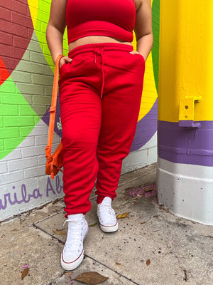 Bright Red Sweatpants (S-3XL)