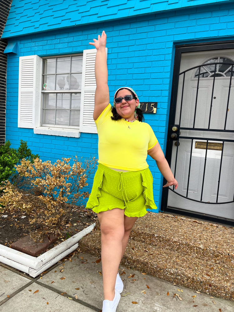Bewitched Shorts in Green (S-3XL)