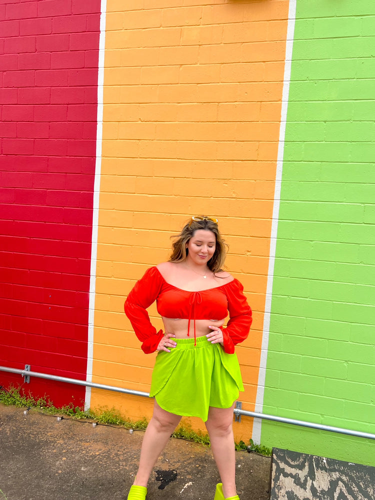 Summer Forever Skirt In Green (S-3XL)