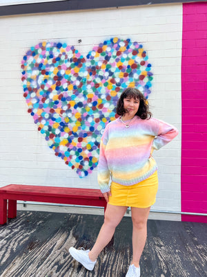 
            
                Load image into Gallery viewer, Ombre Rainbow Sweater *Extended sizes
            
        