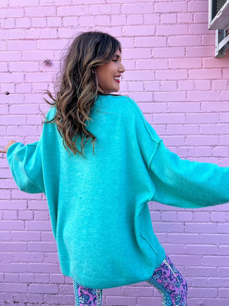 Clear Skies Oversized Sweater