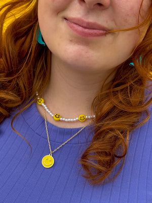 Layered Smile Necklace