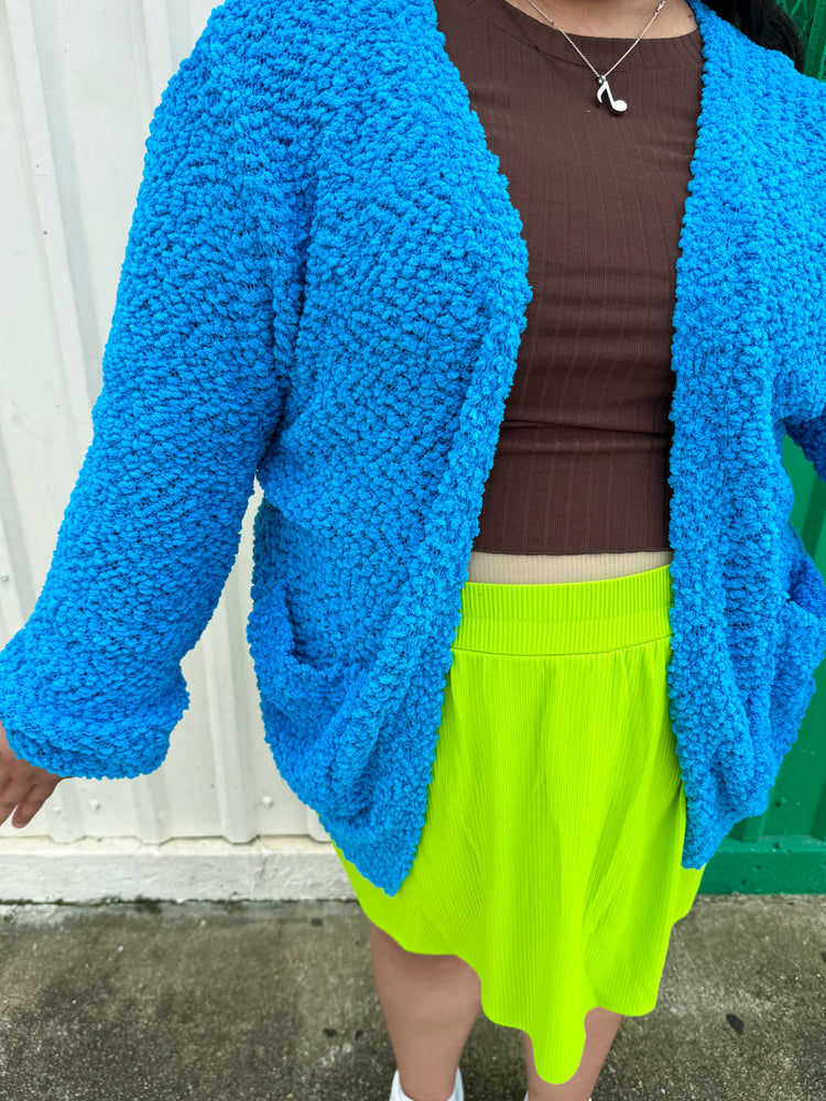 In The Sky Blue Cardigan (S-3XL)