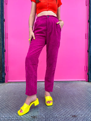 Theme Park pants in Berry (S-3XL)
