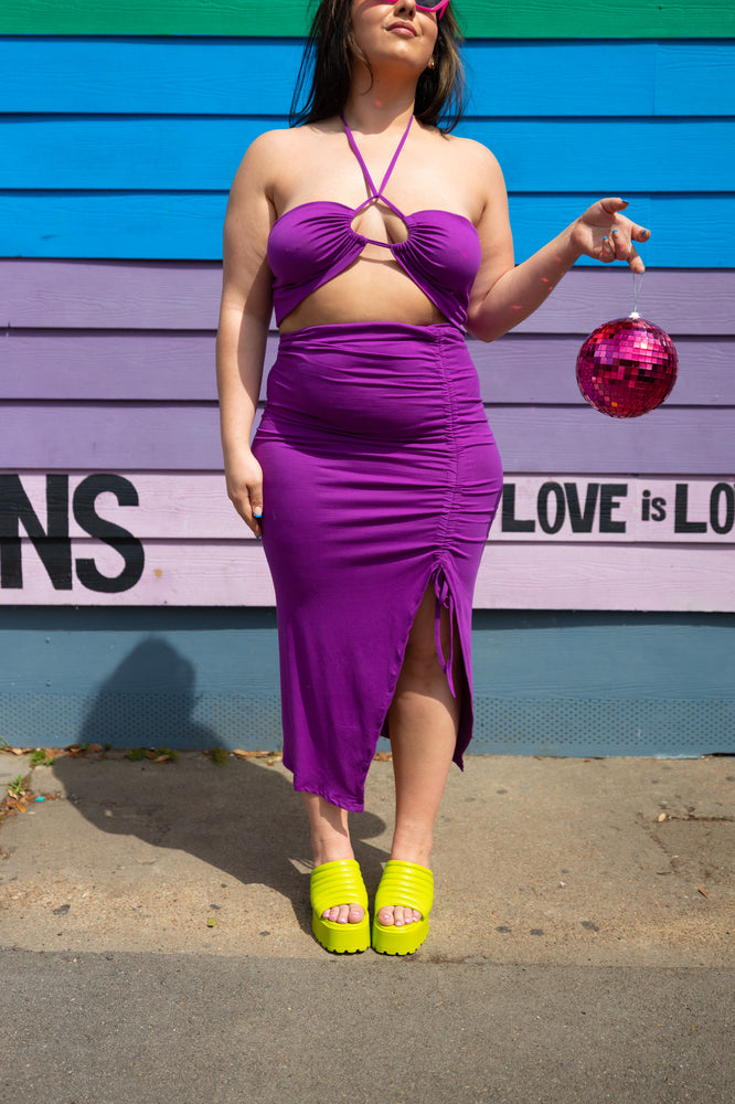 
            
                Load image into Gallery viewer, Queen Status Purple Set *Extended Sizes
            
        