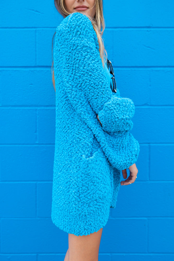 In The Sky Blue Cardigan (S-3XL)