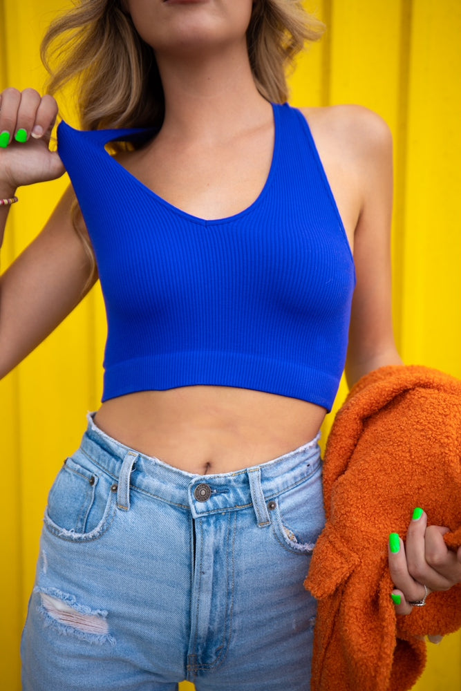 
            
                Load image into Gallery viewer, RESTOCK Bright Blue Lounge Tank *Extended Sizes
            
        