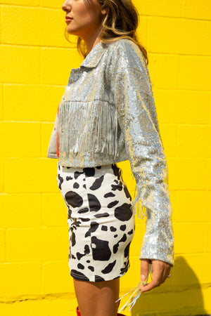 
            
                Load image into Gallery viewer, Space Cowboy Sequin Jacket
            
        