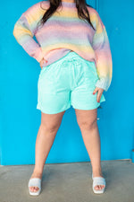 Scoop of Mint Terry Shorts *Extended sizes